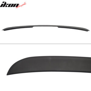 Fits 03-09 Benz E-Class W211 Sedan AMG Style Rear Trunk Spoiler Wing Matte Black - Image 4