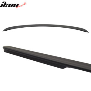 Fits 03-09 Benz E-Class W211 Sedan AMG Style Rear Trunk Spoiler Wing Matte Black - Image 5