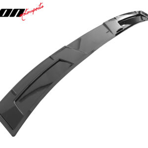 Fits 23-25 Honda Accord 11th Gen IKON Style Rear Roof Spoiler ABS Gloss Black - Image 3