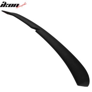 Fits 03-05 Benz E-Class W211 Sedan RL Style Rear Roof Spoiler Painted #040 Black - Image 5