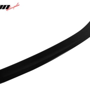 Fits 10-16 Benz W212 E-Class AMG Style Rear Trunk Spoiler Lip Painted #040 Black - Image 3