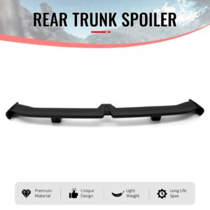 Fits 17-23 Benz W213 E-Class 54" PRO Style Rear Trunk Spoiler Matte Black ABS - Image 3