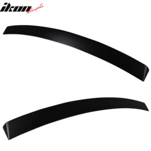 Fits 10-16 Benz E-Class W212 Sedan 4Dr OE Style Rear Roof Spoiler ABS Unpainted - Image 2