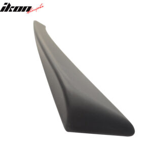 Fits 95-01 Benz W210 E-Class A Style Matte Black Rear Trunk Spoiler Wing Lip ABS - Image 4