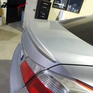 Fits 13-17 Honda Accord Sedan OE Style Trunk Spoiler Lip Painted #NH830M Silver - Image 3