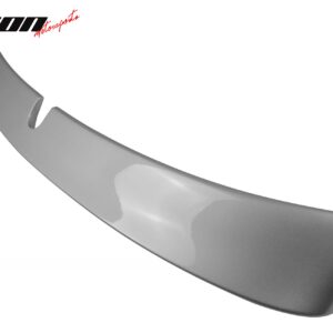 Fits 03-05 Benz W211 E-Class Sedan 4Dr RL Style Roof Spoiler Painted #744 Silver - Image 3