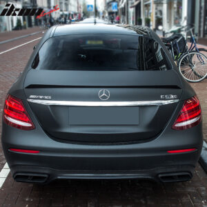 Fits 17-23 Benz E Class W213 Sedan AMG Style Rear Trunk Spoiler Wing Unpainted - Image 2