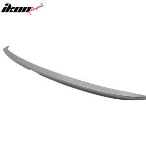 Fits 13-17 Honda Accord Sedan OE Style Trunk Spoiler Lip Painted #NH830M Silver - Image 4