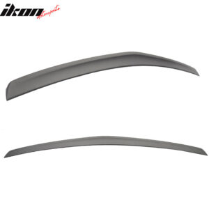 Fits 10-16 Benz E-Class W212 Sedan AMG Style Rear Trunk Spoiler Wing Matte Black - Image 4