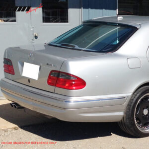 Fits 96-02 Benz W210 E-Class Painted Matte Black Rear Roof Window Spoiler Wing - Image 2