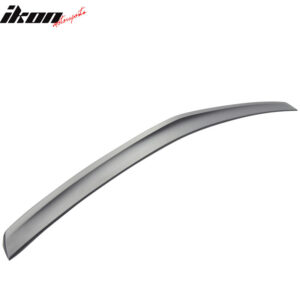 Fits 10-16 Benz W212 E-Class AMG Style Rear Trunk Spoiler Wing Lip ABS Unpainted - Image 3