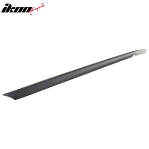 Fits 10-16 Benz W212 E-Class AMG Style Rear Trunk Spoiler Wing Lip ABS Unpainted - Image 4