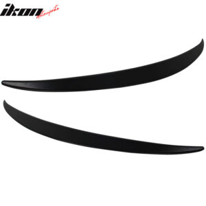 Fits 17-23 Benz E Class W213 Sedan OE Style Rear Trunk Spoiler Lip Unpainted ABS - Image 3