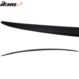 Fits 17-23 Benz E Class W213 Sedan OE Style Rear Trunk Spoiler Lip Unpainted ABS - Image 5