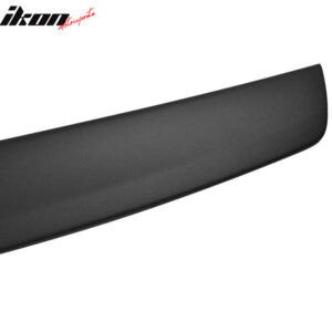 Fits 10-16 Benz E-Class W212 Sedan AMG Style Rear Trunk Spoiler Lip Matte Black - Image 5