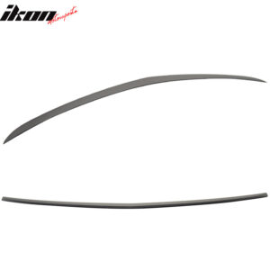 Fits 10-17 Benz W207 C207 E Class 2Dr Coupe AMG Style Matte Black Trunk Spoiler - Image 4