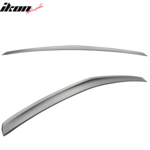 Fits 10-16 Benz E-Class W212 Sedan AMG Style Rear Trunk Spoiler Wing Unpainted - Image 3