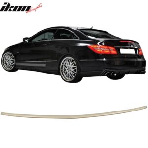 Fits 10-17 Benz W207 C207 E-Class Coupe AMG Style Rear Trunk Spoiler Unpainted - Image 1
