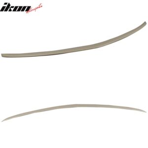 Fits 10-17 Benz W207 C207 E-Class Coupe AMG Style Rear Trunk Spoiler Unpainted - Image 2