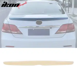 Fits 07-11 Toyota Camry OE Style Rear Trunk Lid Spoiler Wing Lip Unpainted Beige - Image 6