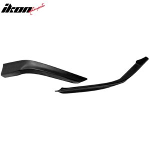 Fits 13-15 Honda Accord 2Dr HFP Style Front Bumper Side Lip Splitters 2PCS PU - Image 4