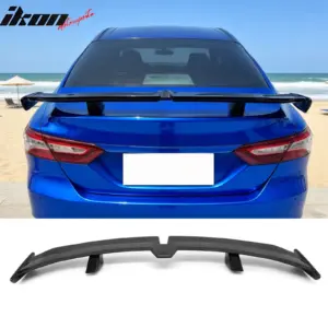 Fits 18-24 Toyota Camry 54" PRO Style Rear Trunk Spoiler Wing Gloss Black ABS - Image 6