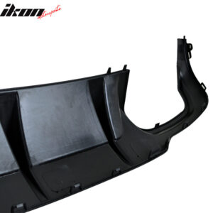 Fits 12-15 Benz C Class C204 W204 LCI Rear Bumper Lip Diffuser Kit ABS Unpainted - Image 5