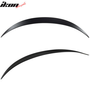 Fits 14-18 Benz CLA-Class C117 W117 Sedan AMG Style Rear Trunk Spoiler Wing ABS - Image 5