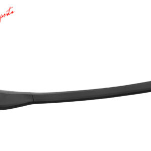 Fits 23-25 Honda Accord 11th V2 Style Front Bumper Lip Spoiler Matte Black 3PC - Image 4