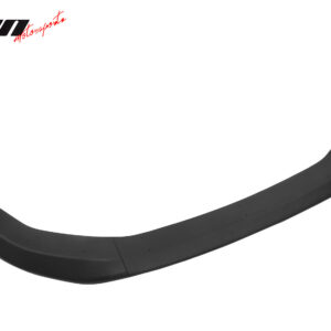 Fits 23-25 Honda Accord 11th V2 Style Front Bumper Lip Spoiler Matte Black 3PC - Image 5
