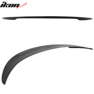 Fit 13-18 Benz CLA Class C117 W117 Sedan ADH Style Carbon Fiber CF Trunk Spoiler - Image 4