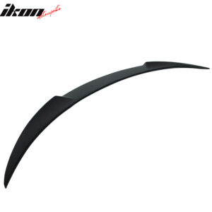 Fits 14-18 Benz C117 CLA Class Sedan V Style Rear Trunk Lid Spoiler Wing Lip ABS - Image 5