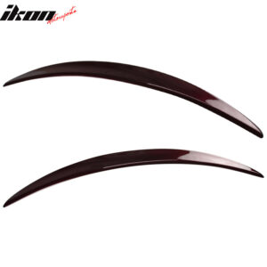 Fits 08-12 Honda Accord Sedan OE Style Trunk Spoiler Painted #R530P Basque Red - Image 3