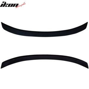 Fits 13-20 Lexus GS350 F Sport Sedan OE Factory Style Trunk Spoiler Matte Black - Image 4