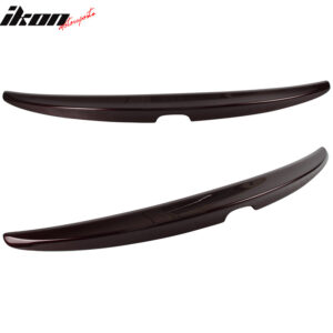 Fits 08-12 Honda Accord Sedan OE Style Trunk Spoiler Painted #R530P Basque Red - Image 4