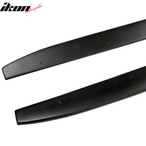 Fits 13-20 Lexus GS F Sport Side Skirts Panel Extension Matte Black Pair - PP - Image 5