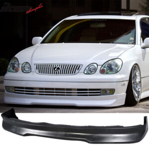 Fits 98-05 Lexus GS300 GS400 GS430 Sedan GR Style Front Bumper Lip Unpainted PU - Image 1