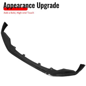 For 13-15 Lexus GS350/GS450h F Sport IKON Style Front Bumper Lip Gloss Black 3PC - Image 5