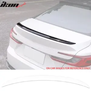 Fits 25-26 Toyota Camry XV80 9th Gen OE Style Rear Trunk Spoiler Wing Lip White - Image 6