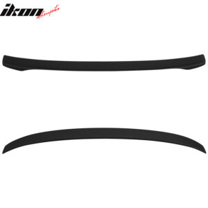 Fit 07-12 Lexus ES350 OE Factory Style Flush Mount Trunk Spoiler ABS Matte Black - Image 3