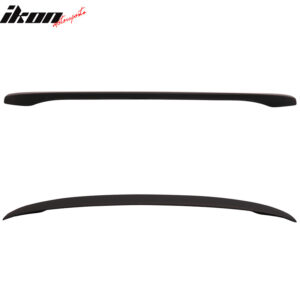 Fit 07-12 Lexus ES350 OE Factory Style Flush Mount Trunk Spoiler ABS Matte Black - Image 4