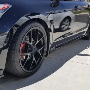 Fits Lexus IS F IS250 IS350 ES300 SC400 4PCS Side Skirts Extension Rocker Panels - Image 3