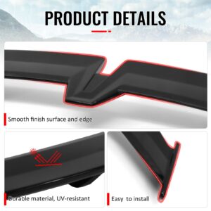 Fits 18-22 Honda Accord 54" PRO Style Rear Trunk Spoiler Wing Gloss Black ABS - Image 4