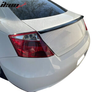 Fits 08-12 Honda Accord 2Dr Coupe OE Style Rear Trunk Spoiler Wing Unpainted ABS - Image 3