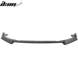 Fits 18-20 Honda Accord 10th IKON V3 Style Matte Black Front Bumper Lip PP 3PC - Image 5