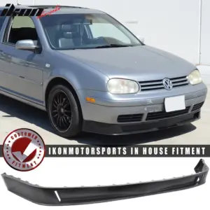 Fits 99-04 Volkswagen VW Golf MK4 MKIV P2 Style Front Bumper Lip Spoiler Chin PU - Image 6