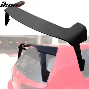 For 15-20 Volkswagen Golf 7 MK7 Rear Roof Spoiler GTI Style ABS Wing Matte Black - Image 6