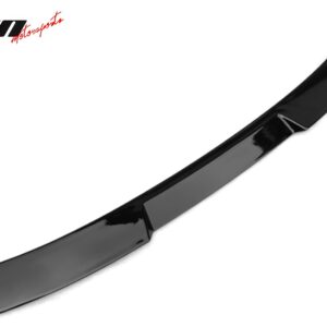 Fits 23-25 Honda Accord 11th Rear Roof Spoiler Top Window Gloss Black Visor ABS - Image 3