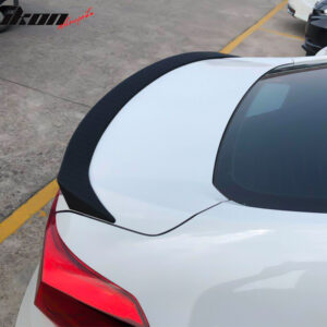 Fits 18-22 Honda Accord Carbon Fiber Print Trunk Spoiler Wing IKON V2 Style - Image 3