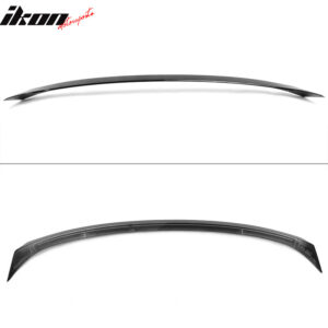 Fits 18-22 Honda Accord Carbon Fiber Print Trunk Spoiler Wing IKON V2 Style - Image 4